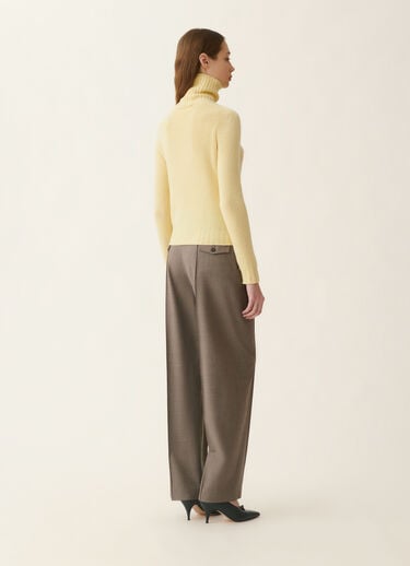 Cashmere turtleneck sweater, vanilla yellow Fabiana Filippi Cashmere turtleneck sweater, vanilla yellow Vanilla yellow MAD226F460N9000000
