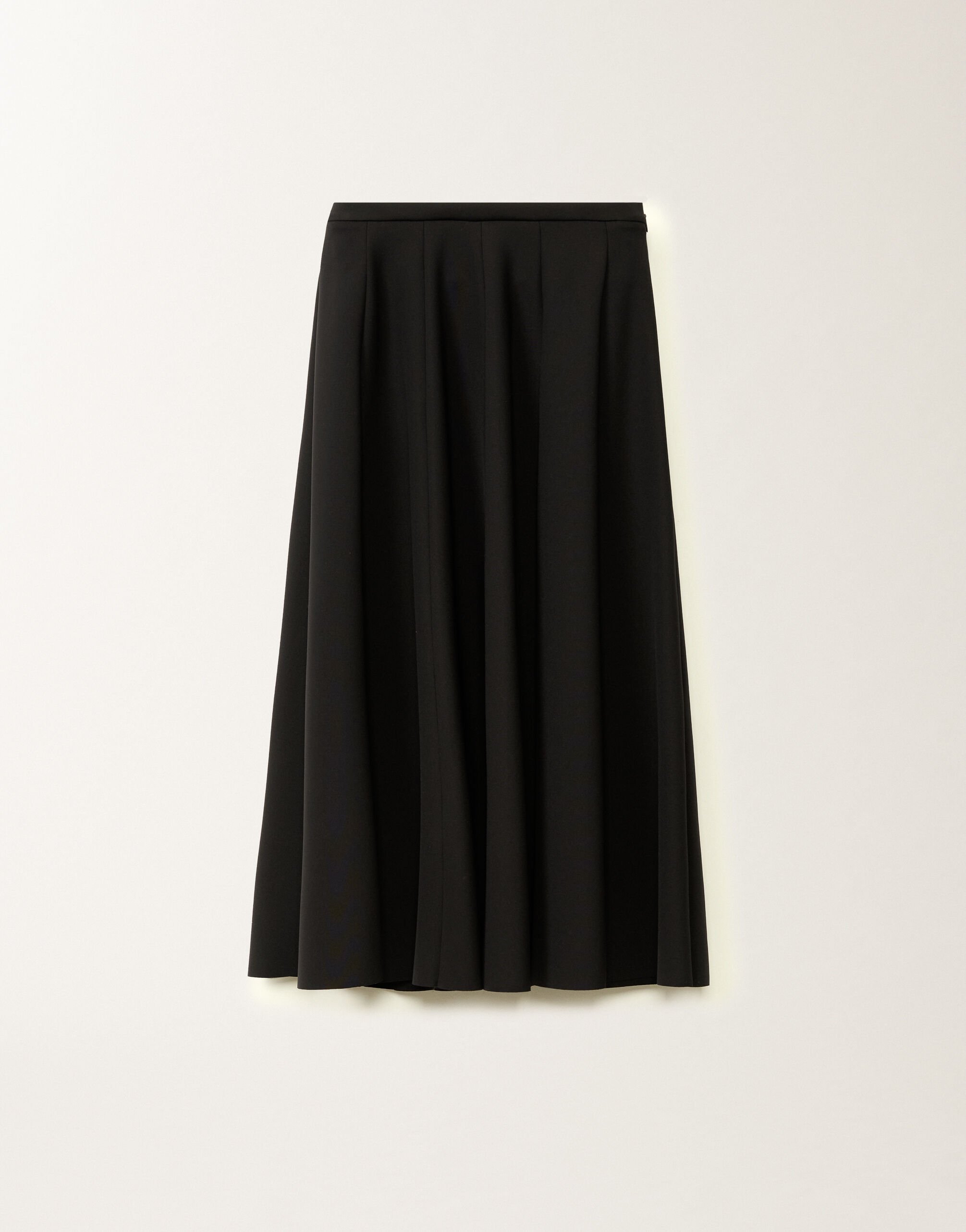 Fabiana Filippi Jupe en scuba, noir NOIR GND265F413D4320000