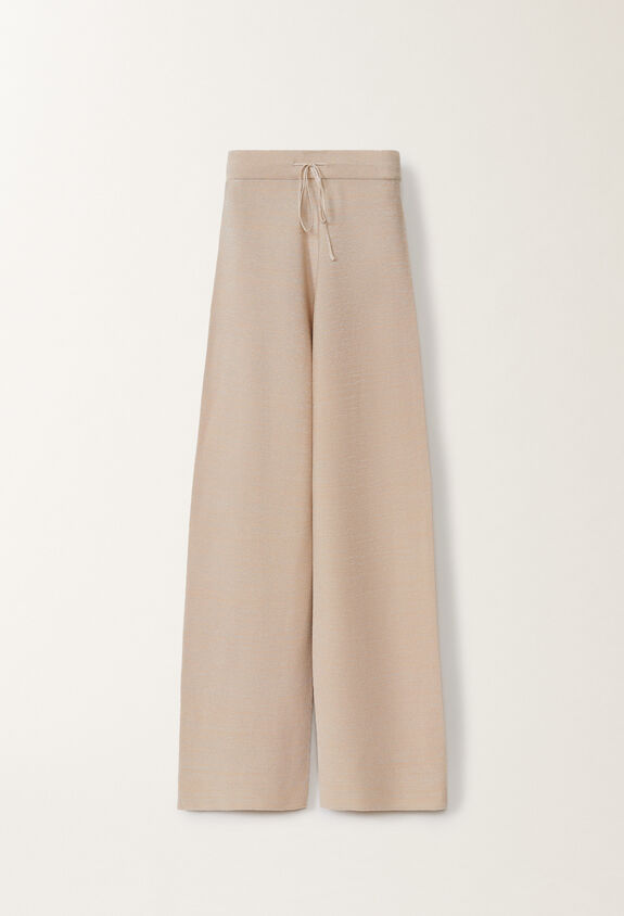 Fabiana Filippi オーガニックコットン＆ルレックス パンツ（サンド） サンド PAD265F425L2330000