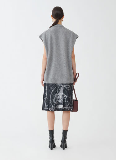 Fabiana Filippi Brushed cashmere gilet, melange rock MELANGE ROCK MAD264F039N9000000