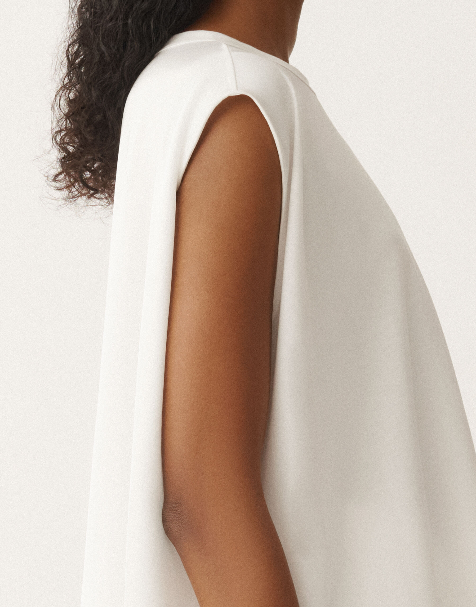 Fabiana Filippi Top de punto, blanco BLANCO JED265F172L1700000