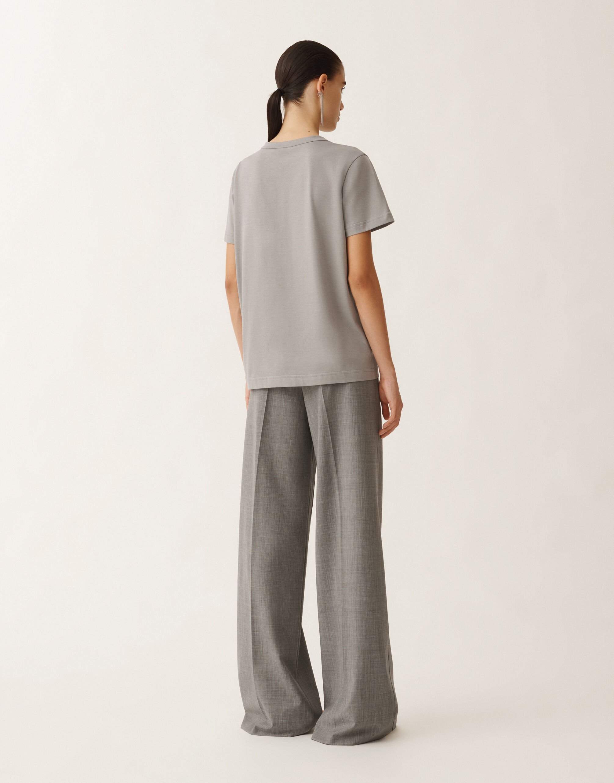 Fabiana Filippi Jersey T-shirt, ash GREY JED265F278L1890000