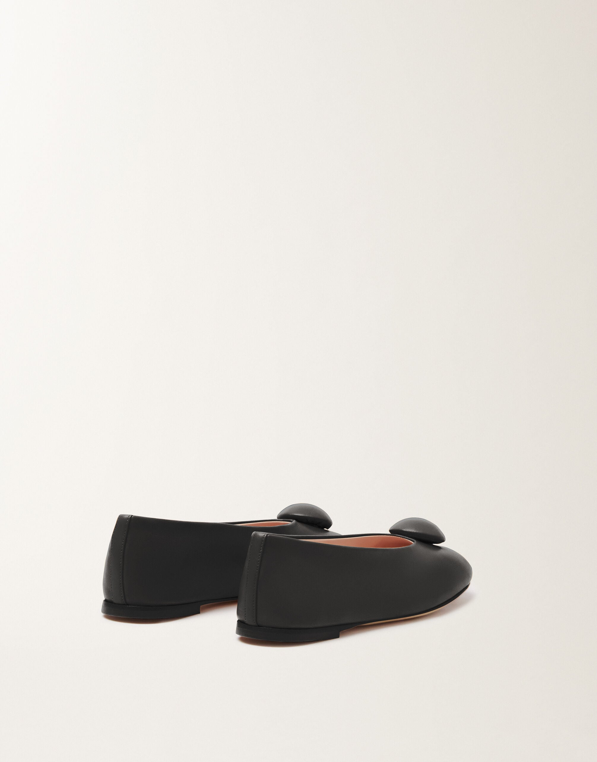 Ballet flat in black nappa leather for Women | Fabiana Filippi®