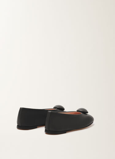 Fabiana Filippi Ballet flat in black nappa leather Black ASD266A807M0160000