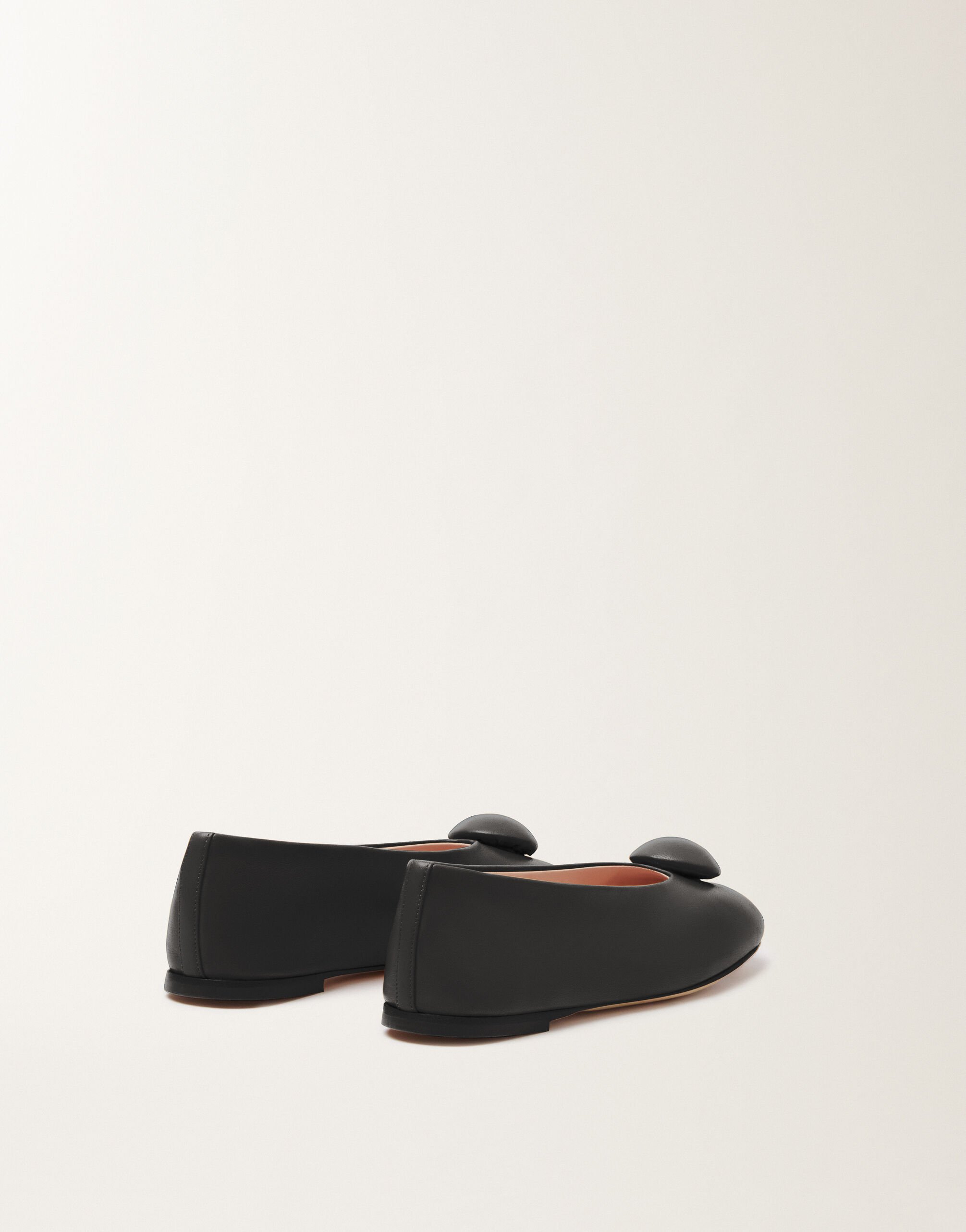 Fabiana Filippi Ballet flat in black nappa leather Black ASD266A807M0160000