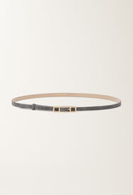 Fabiana Filippi Suede belt, shadow Gray AAD266A037M0000000