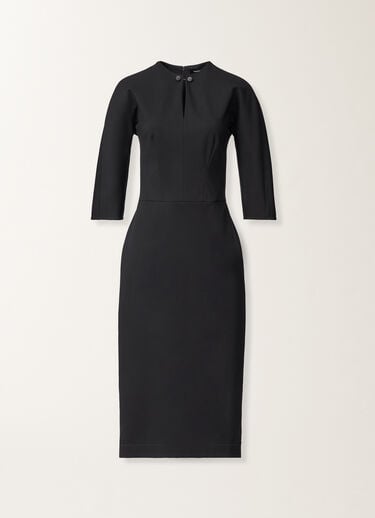 Fabiana Filippi Kleid aus Jersey, nachtblau Blau ABD215F166L5210000
