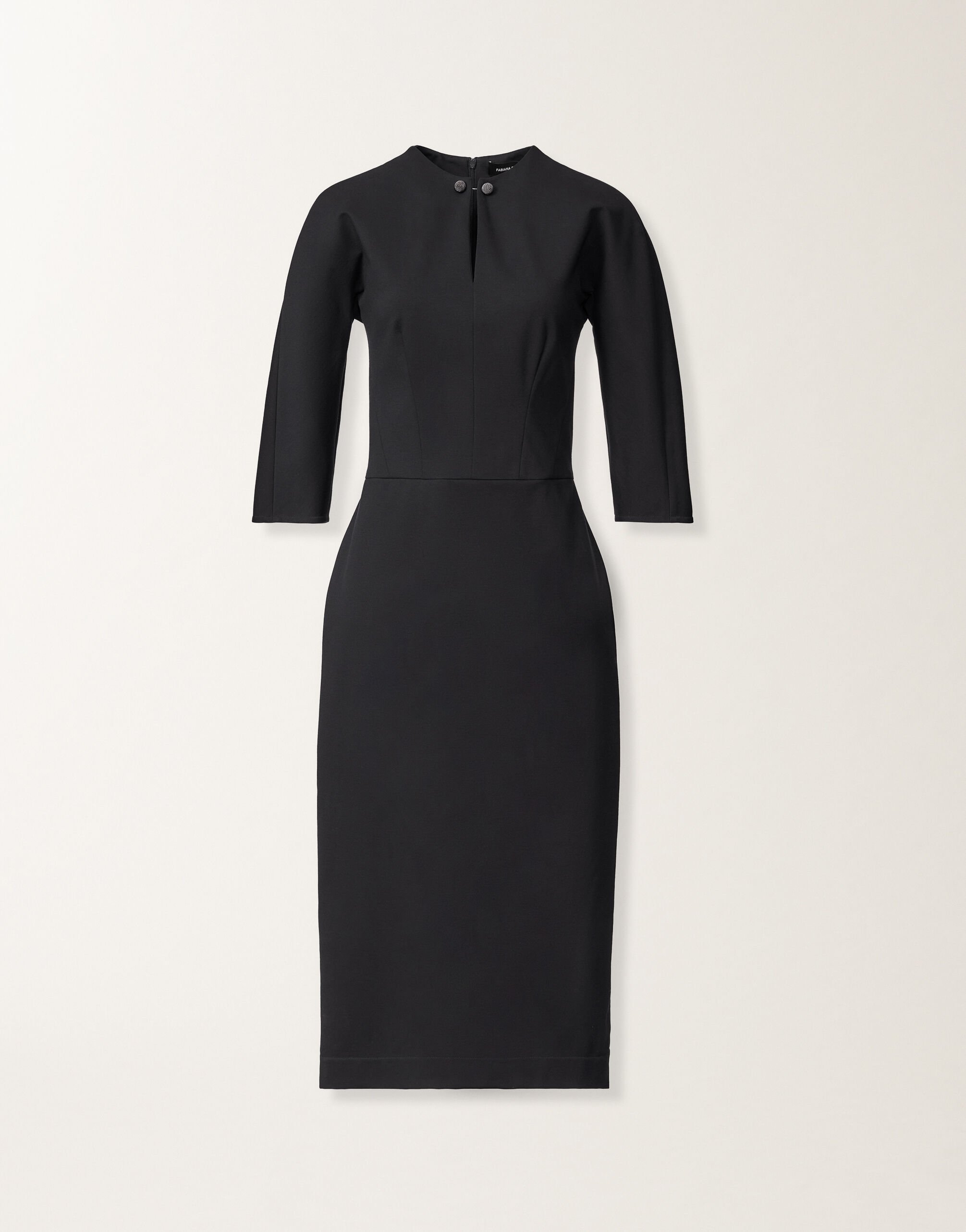 Fabiana Filippi Kleid aus Jersey, nachtblau Blau ABD215F166L5210000