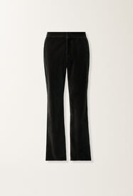 Fabiana Filippi Montefalco trousers in velvet, black Black PAD225F326D7630000
