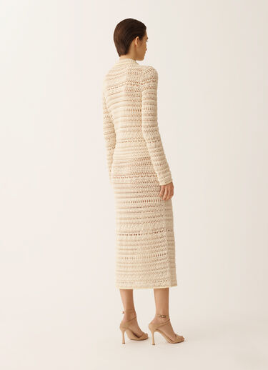 Fabiana Filippi Wool and cotton jacket with sequins, vanilla Vanilla GCD266F204L7350000