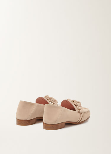 Fabiana Filippi Suede loafer, rope Beige ASD266A818M0150000