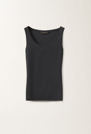Fabiana Filippi Jersey vest top, midnight blue BLUE JED265F150L1800000