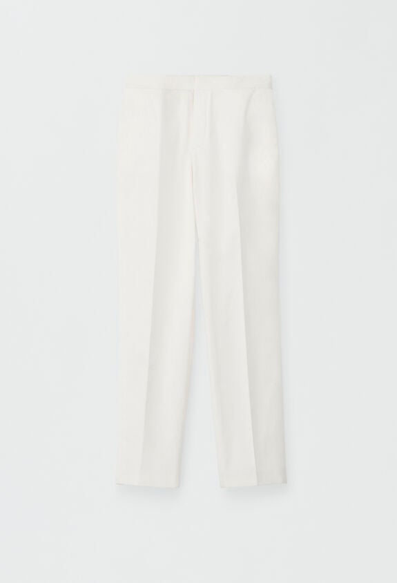 Fabiana Filippi Pantalón de gabardina, blanco BLANCO PAD274F260H4630000