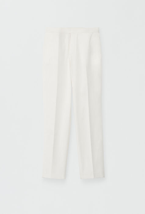 Fabiana Filippi Gabardine trousers, white PAD274F533H4080000