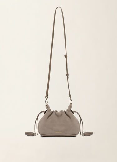 Suede Muffin bag, falcon Fabiana Filippi Suede Muffin bag, falcon Falcon BGD226A806M5640000