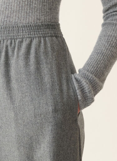 Oversized cargo flannel trousers, mineral Fabiana Filippi Oversized cargo flannel trousers, mineral Mineral PAD226F291M3780000