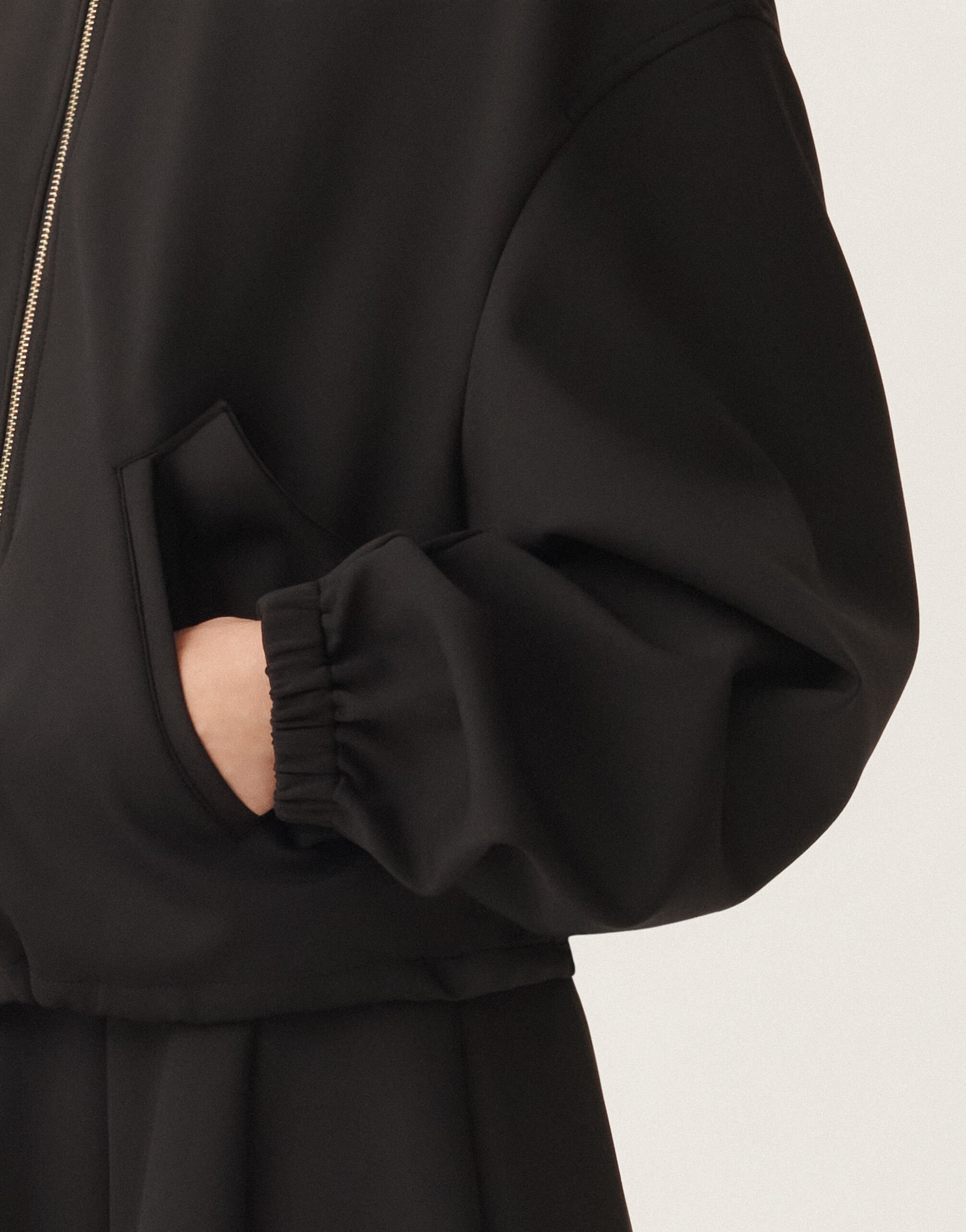 Fabiana Filippi Anorak de neopreno, negro NEGRO GCD265F090L2240000