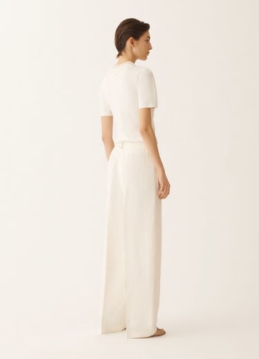 Fabiana Filippi Crepe de chine pants, butter BUTTER PAD276F336M1870000