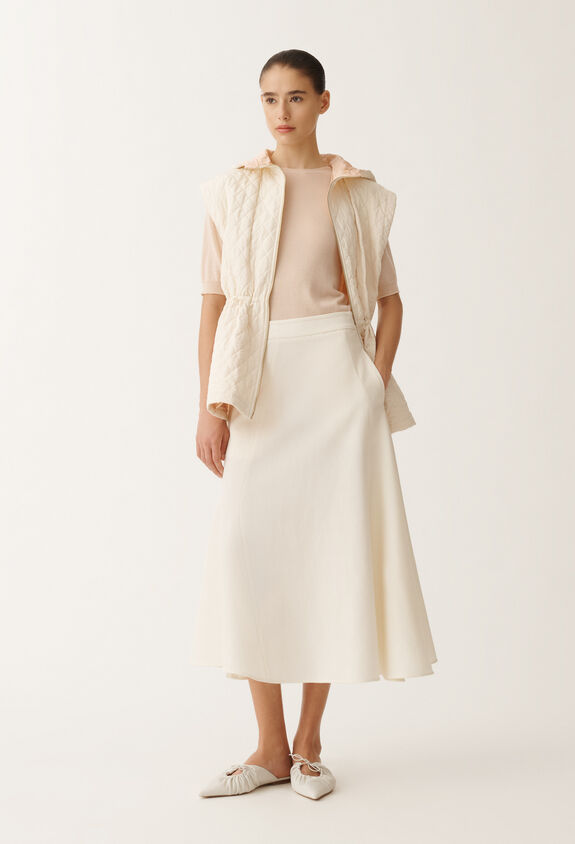 Fabiana Filippi Cashmere and silk sweater, dusty pink PINK MAD265F001N9070000