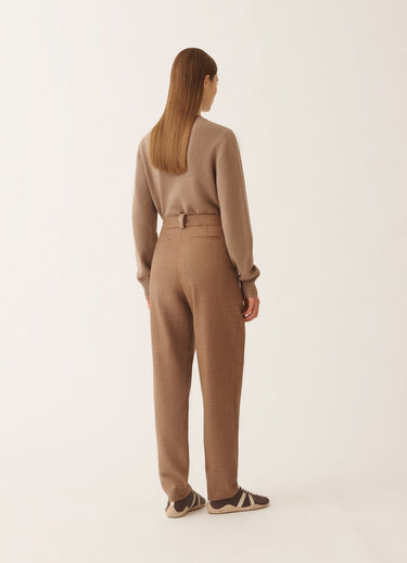 Fabiana Filippi Prince of Wales trousers, birch Beige PAD225F358L6310000