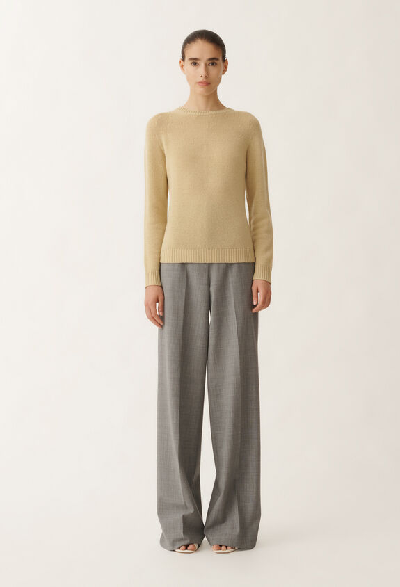 Fabiana Filippi Pullover aus aufgerautem Kaschmir, gold GELB MAD265F031N9000000