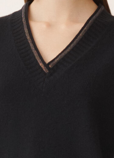 Fabiana Filippi Maglia in Platinum, blu notte Blu MAD225F467L5170000