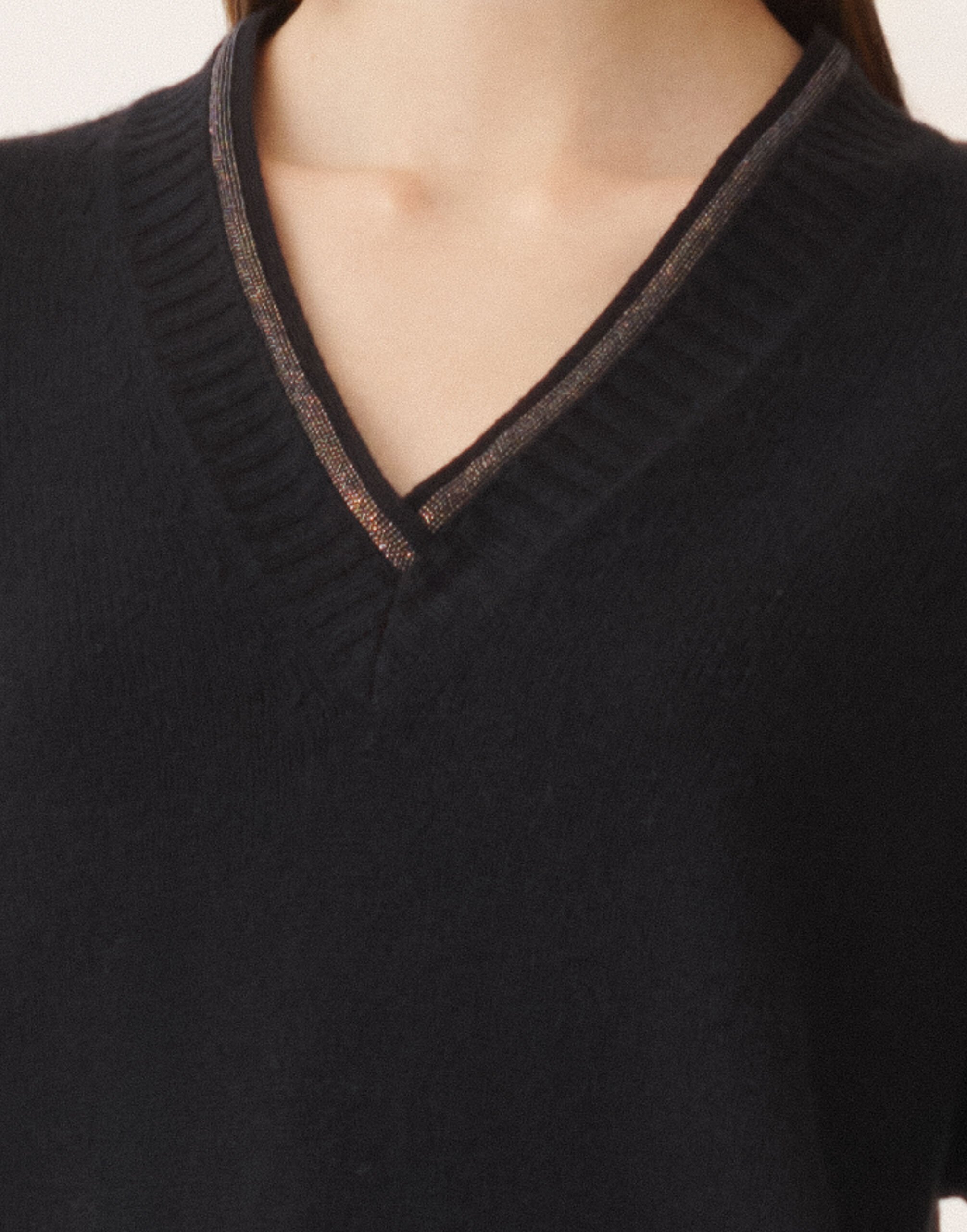 Fabiana Filippi Maglia in Platinum, blu notte Blu MAD225F467L5170000