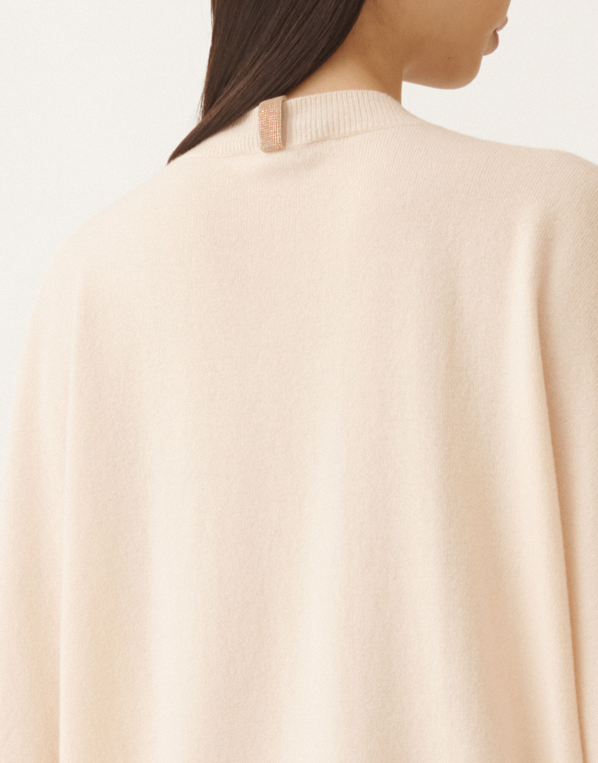 Fabiana Filippi Platinum sweater, cream PINK MAD215F047L5170000