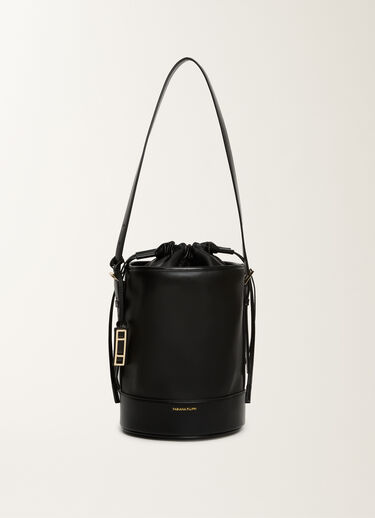 Fabiana Filippi Borsa secchiello in pelle di vitello, nero Nero BGD225A071L8730000