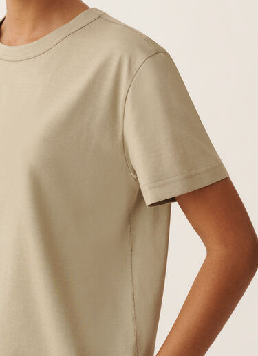 Fabiana Filippi T-shirt in jersey, kaki KAKI JED266F133L7960000