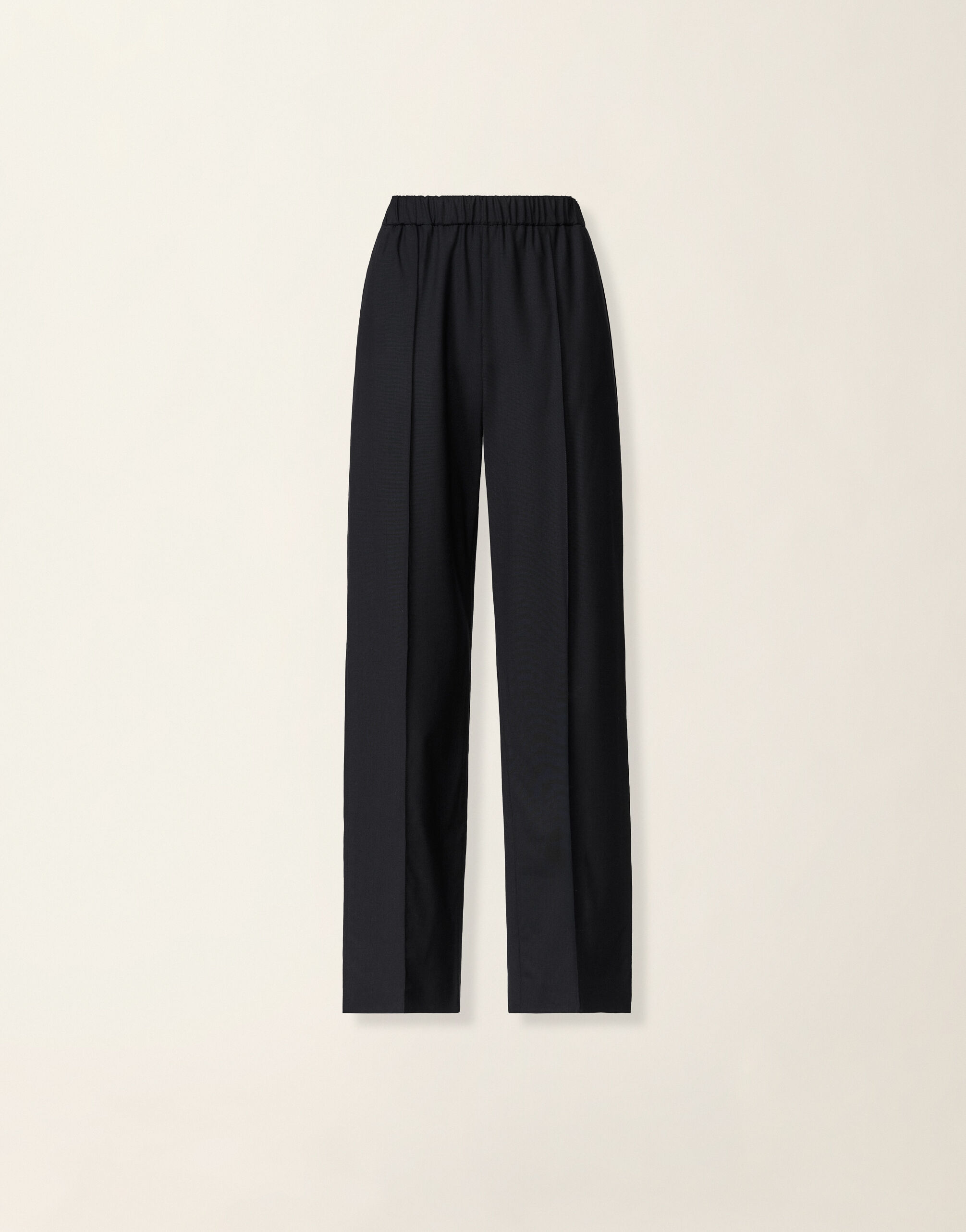 Gubbio trousers in bistretch cool wool, midnight blue Fabiana Filippi Gubbio trousers in bistretch cool wool, midnight blue Midnight blue PAD216F322M2760000