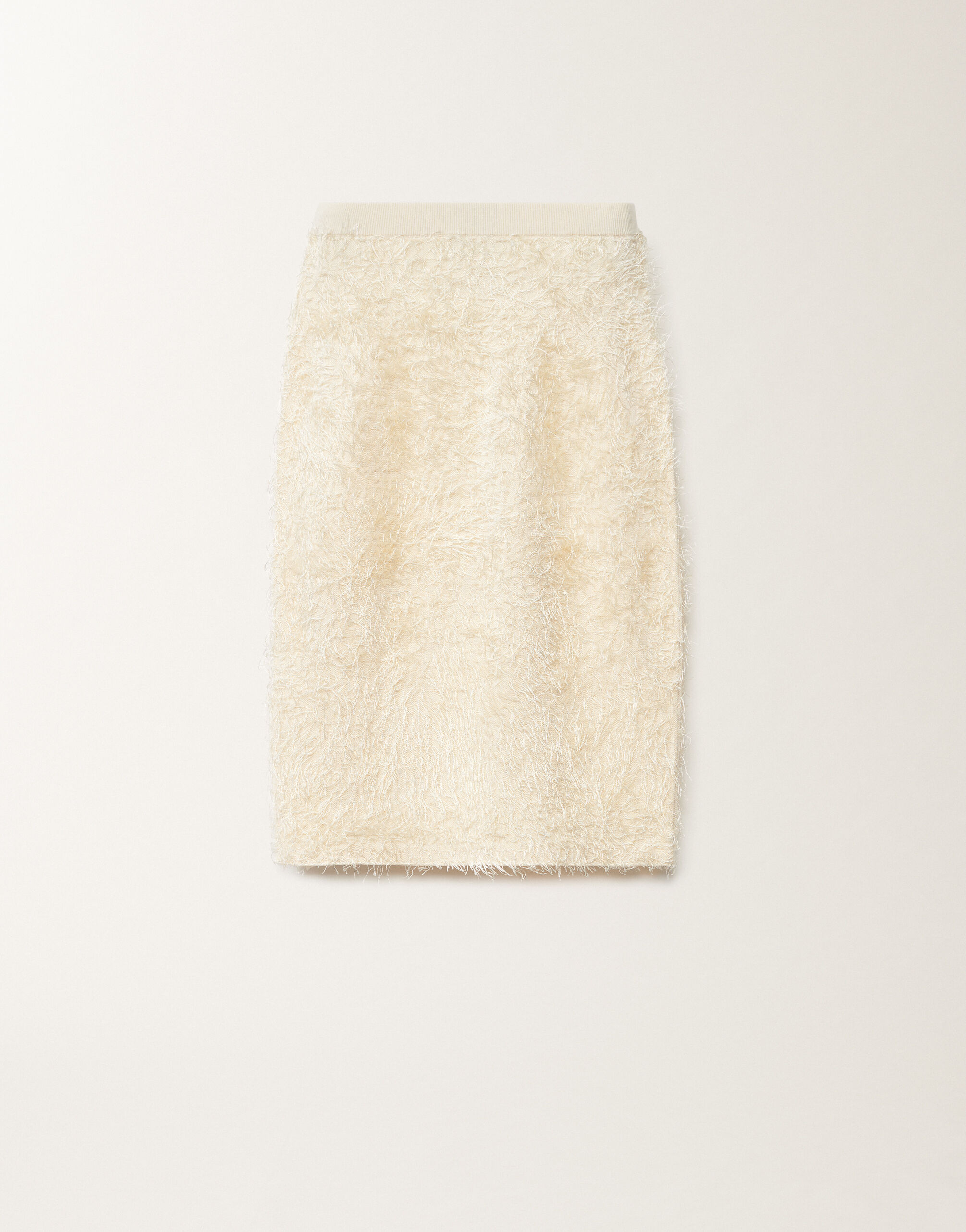 White yarn skirt 2025