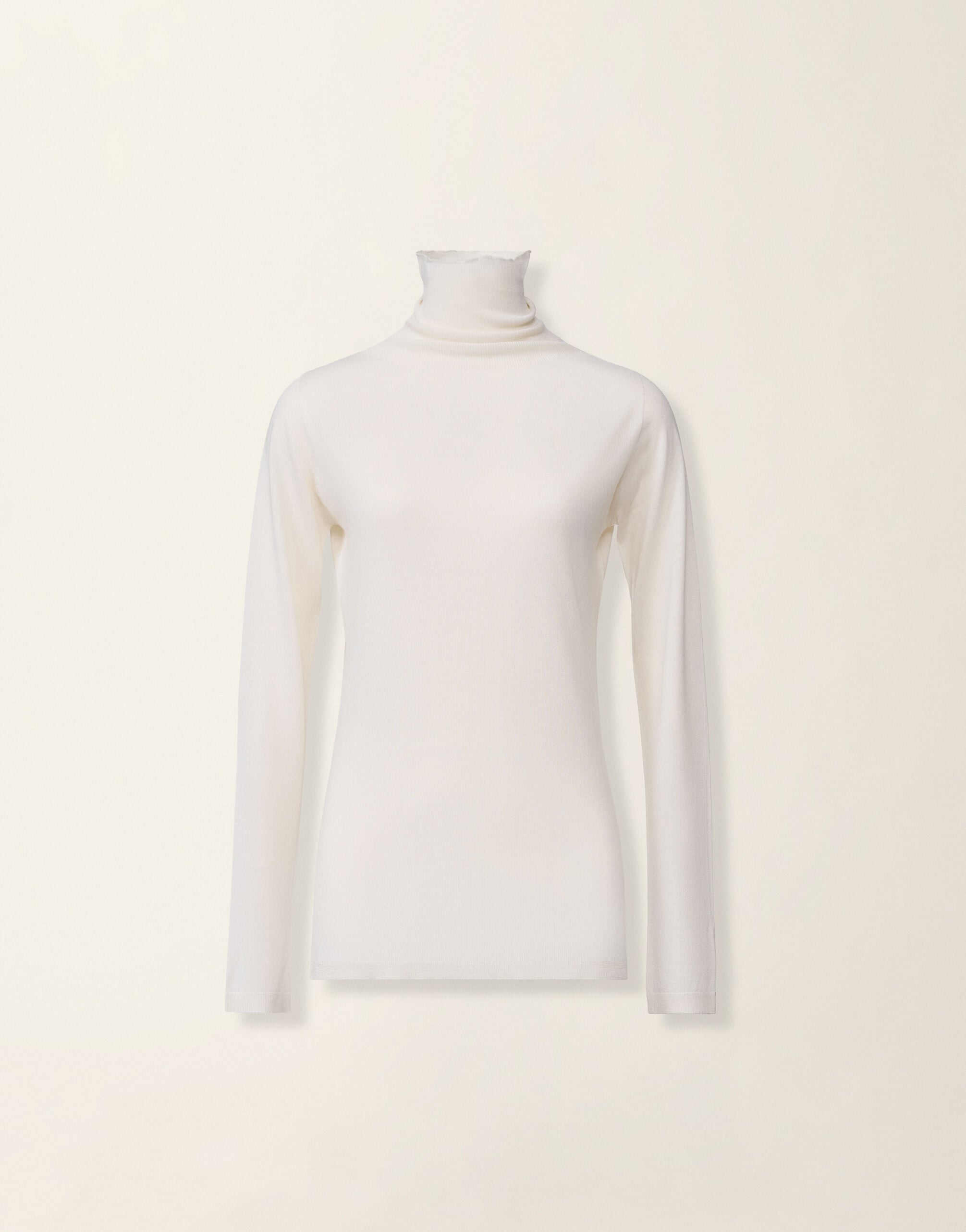 Maglia dolcevita in cashmere e seta, rafia Fabiana Filippi Maglia dolcevita in cashmere e seta, rafia Rafia MAD216F103N9070000