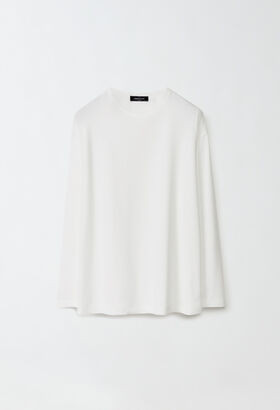 Fabiana Filippi Jersey top, white WHITE TPD264F221D6460000