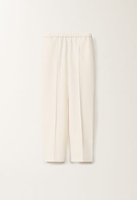 Fabiana Filippi Gubbio techno tailoring jogging trousers, butter BLACK PAD265F291D6230000