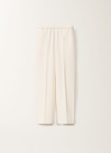 Fabiana Filippi Gubbio techno tailoring jogging trousers, butter WHITE PAD265F322D8070000