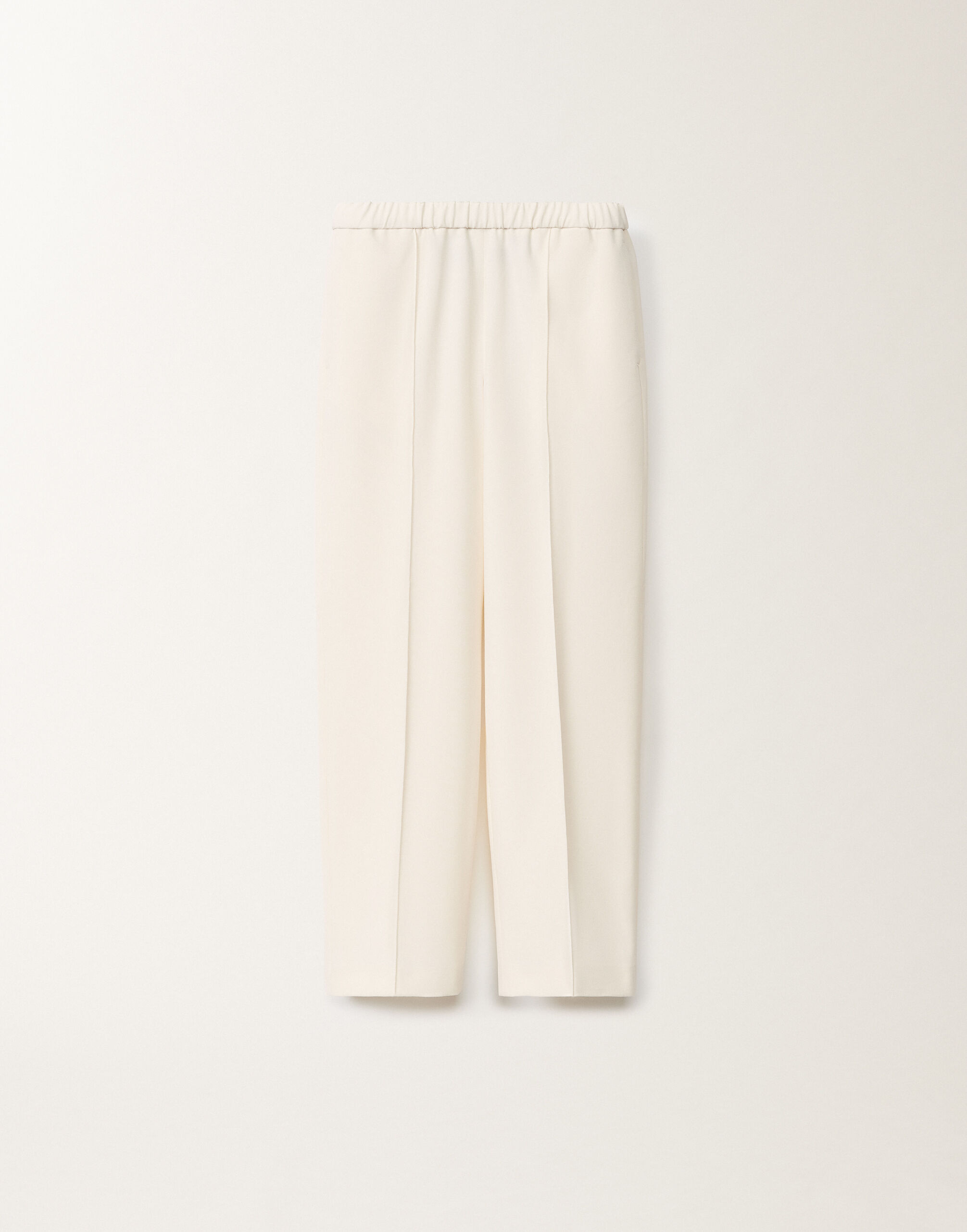 Fabiana Filippi Gubbio techno tailoring jogging trousers, butter WHITE PAD265F322D8070000