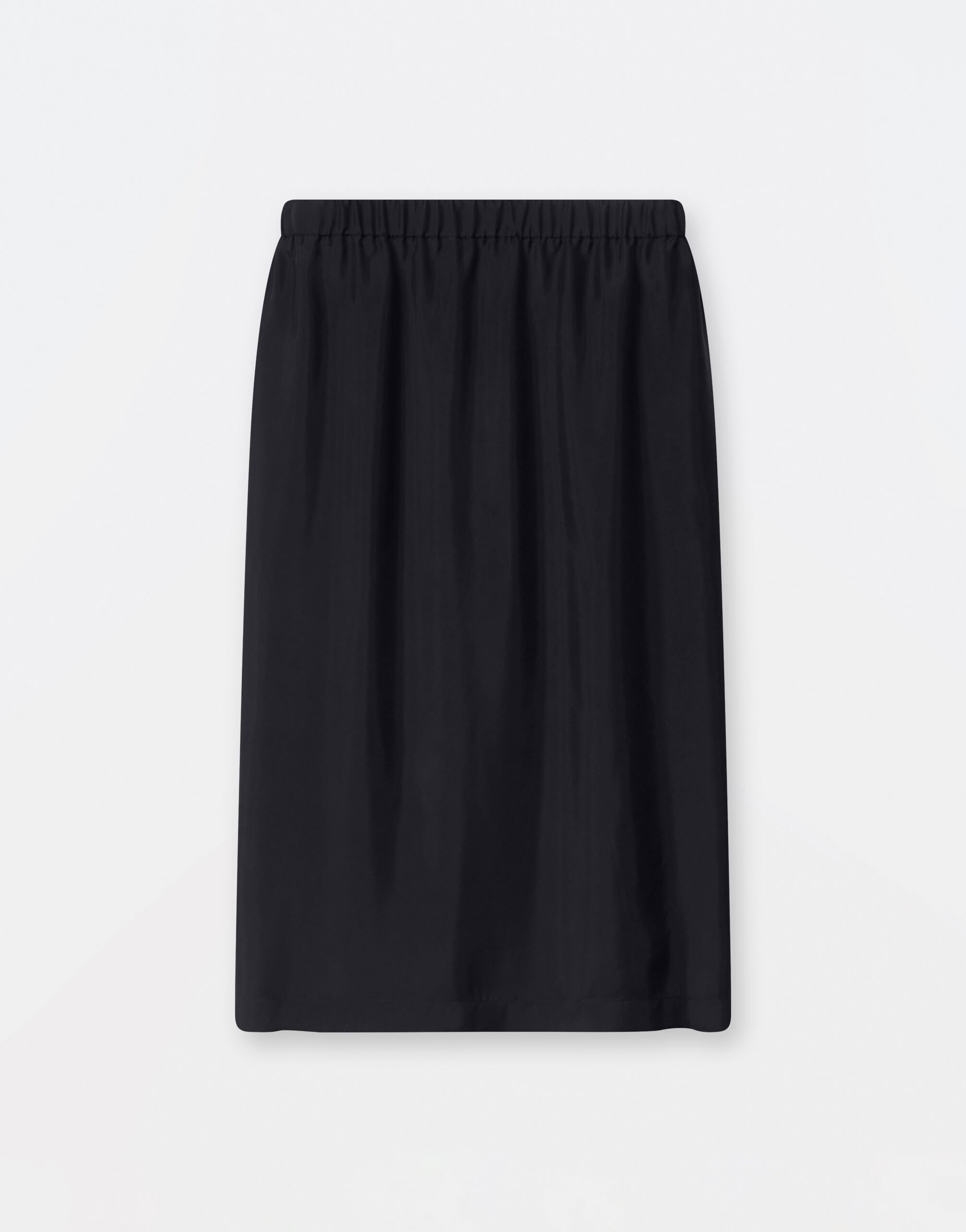 Plain black shop skirt