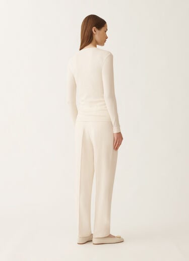 Fabiana Filippi T-shirt en jersey, beurre BLANC JED215F130L5770000