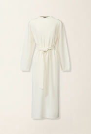 Fabiana Filippi Robe longue en Platinum, raphia Raphia ABD216F123N1280000