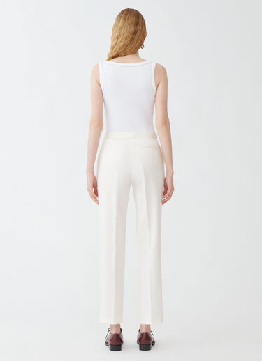 Fabiana Filippi Hose aus Gabardine, Weiß WEISS PAD274F260H463M466