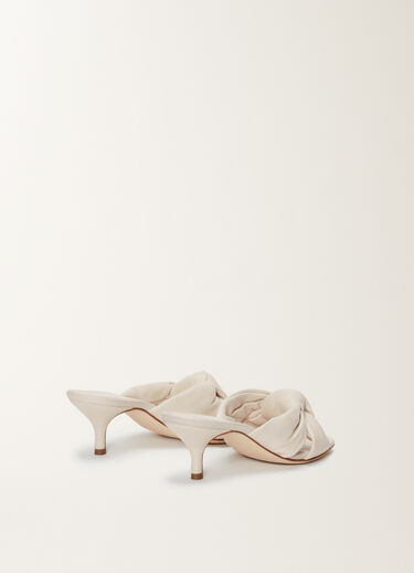 Fabiana Filippi NAPPA MULES WITH KNOT DETAIL BUTTER ASD274A926H1400000