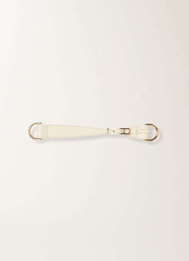 Fabiana Filippi Calf leather scarf handle, butter BUTTER AAD276A933M0720000