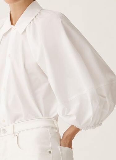 Fabiana Filippi Popelinebluse, optisches Weiß WEISS CAD275F756D6500000