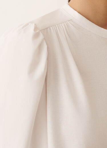 Optical white jersey T-shirt Fabiana Filippi Optical white jersey T-shirt OPTICAL WHITE JED276F576M1850000