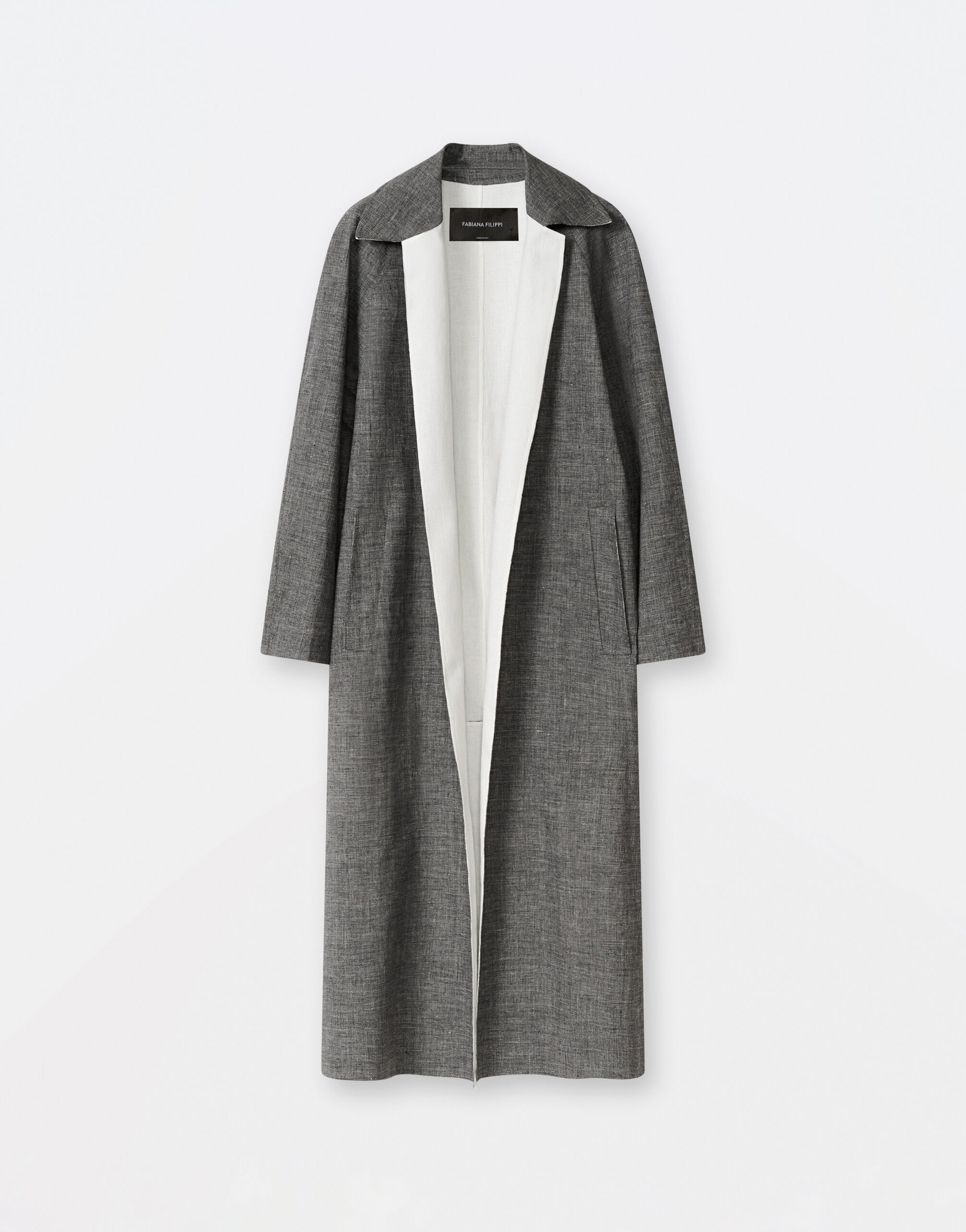 Linen trench coat Coats for Women Fabiana Filippi