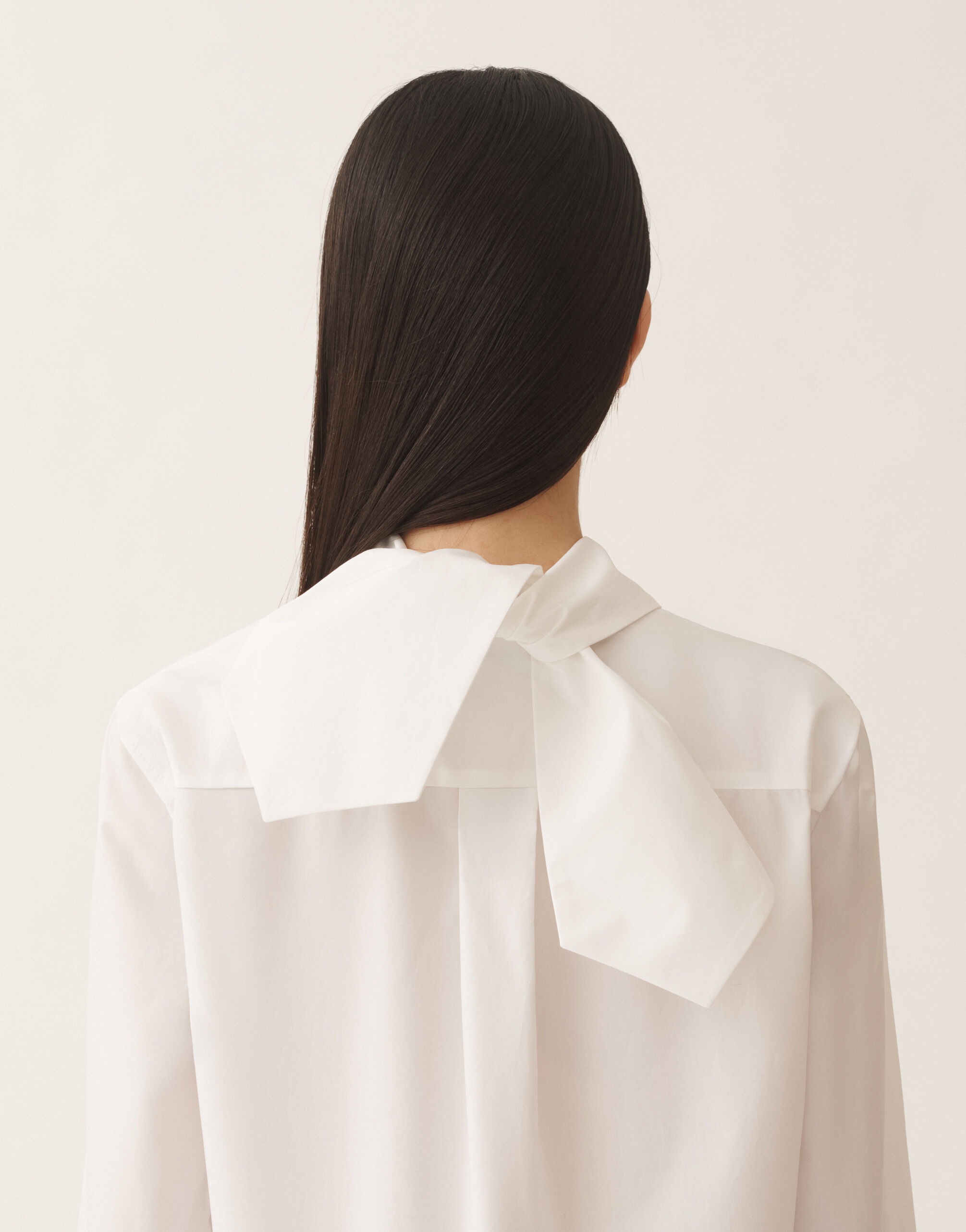 Fabiana Filippi Shirt in poplin, optic white White CAD225F782D6500000