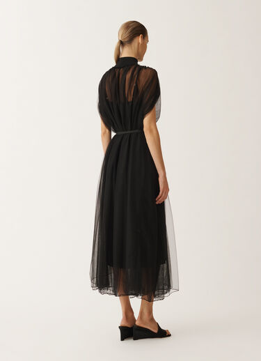 Fabiana Filippi Robe en tulle, noir NOIR ABD265F219L2360000