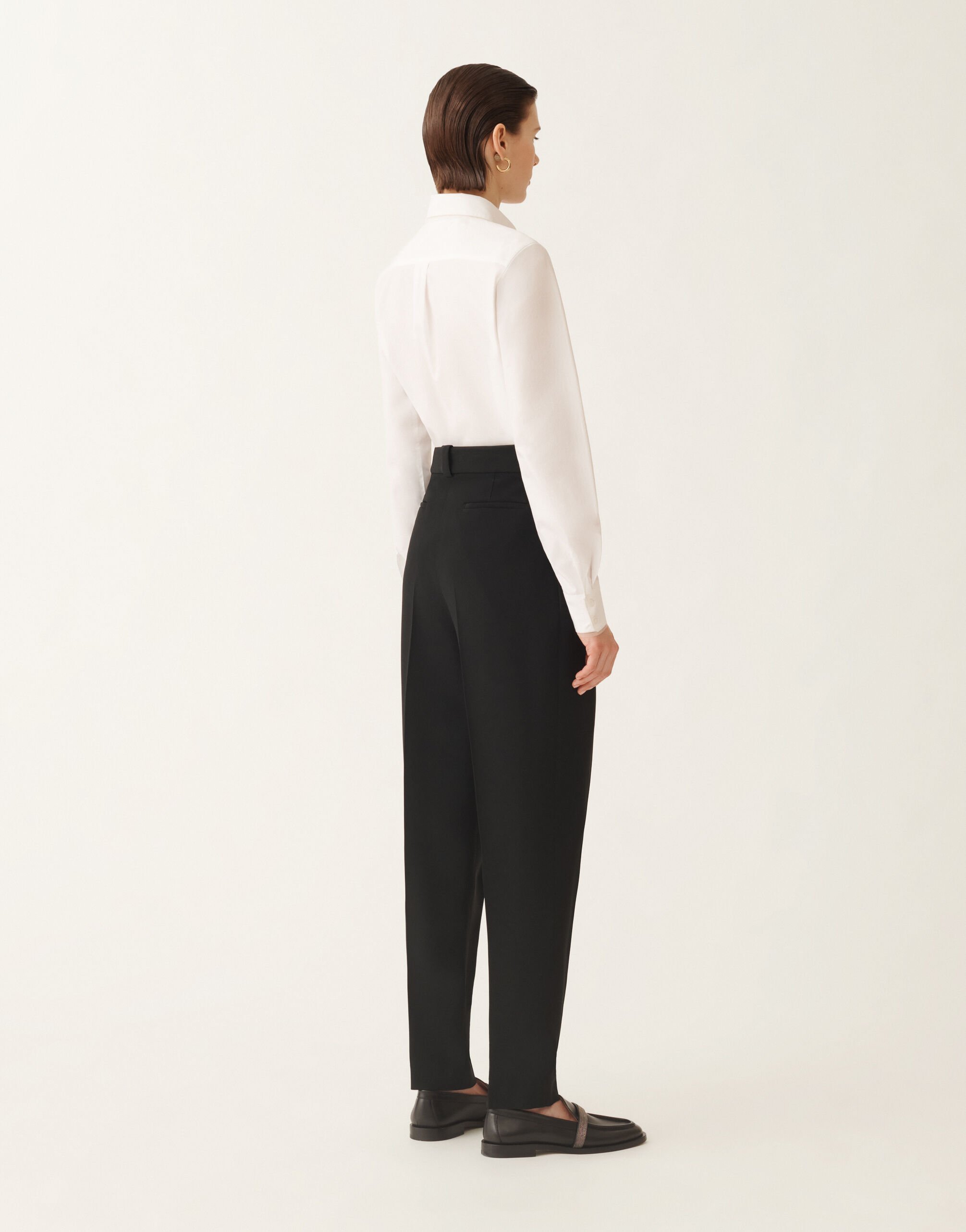 Fabiana Filippi Cady trousers, black BLACK PAD215F358D8700000
