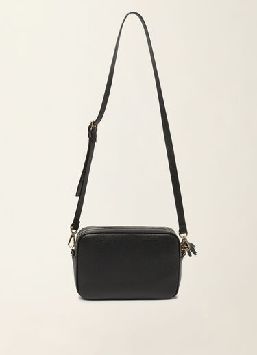 Fabiana Filippi Camera Bag aus genarbtem Leder, Schwarz Schwarz BGD226A802M5600000